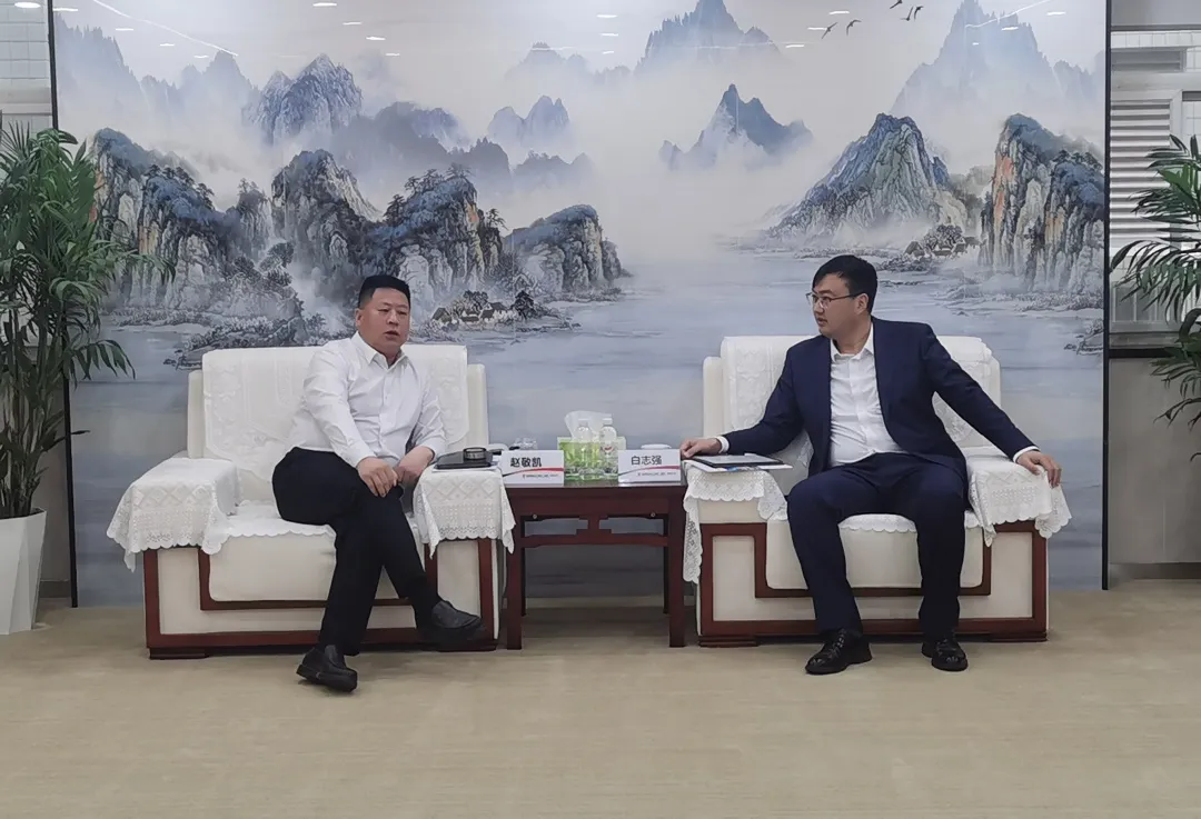 陕西金盛福圆实业有限公司与陕煤建设开展深度交流座谈(图2)